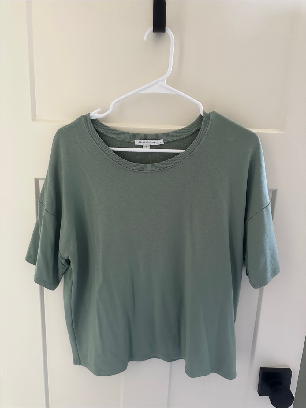 Threads 4 Thought Short Sleeve Tee in Sage